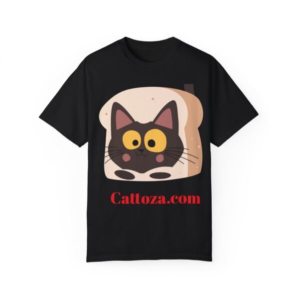 Cute Cat & Heart Unisex T-Shirt - 'Be Mine' Design - Image 6