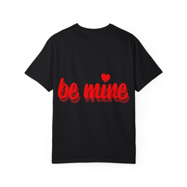 Cute Cat & Heart Unisex T-Shirt - 'Be Mine' Design - Image 7